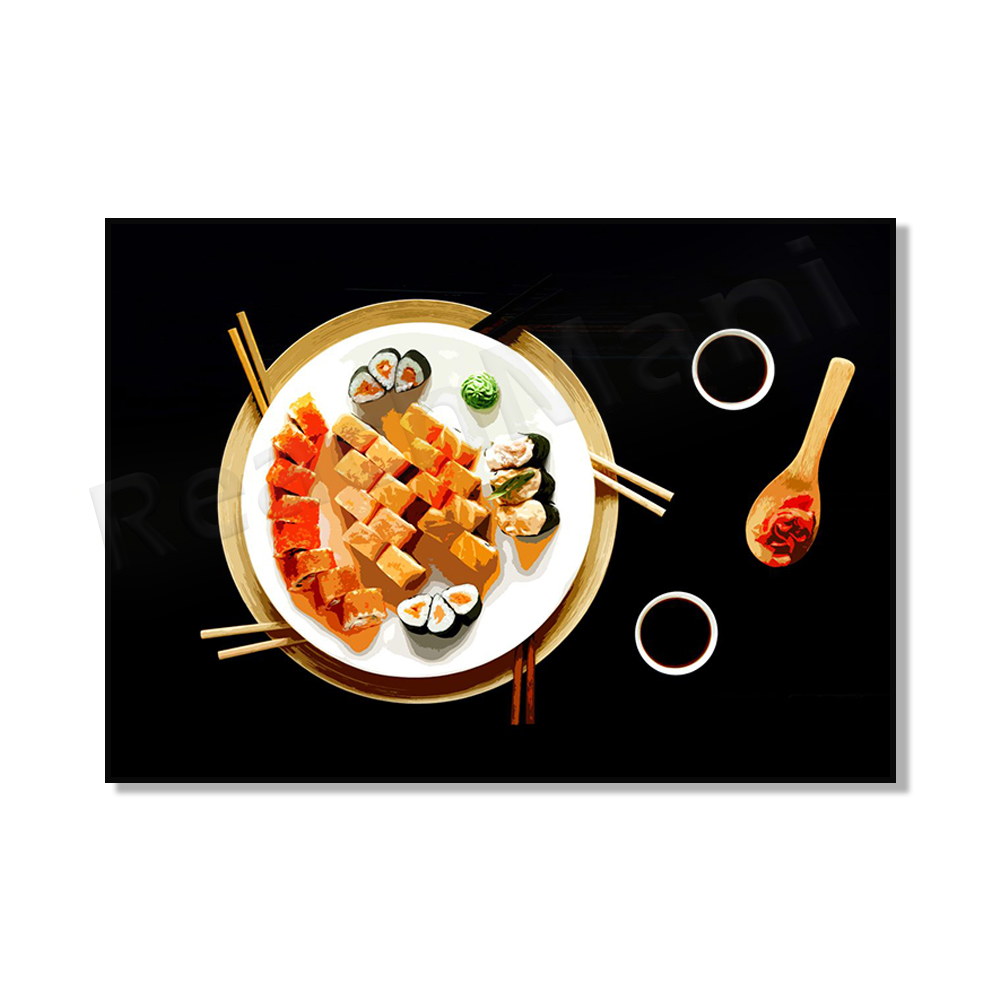 لوحات فنية جدارية على الطراز ا - مراجعة Japanese Restaurant Lifestyle وسعره