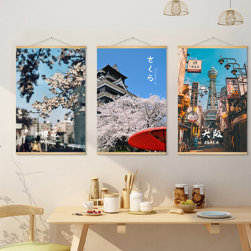 لوحة قماشية معلقة لمشهد شارع ي - مراجعة Japanese Tokyo Lifestyle وسعره