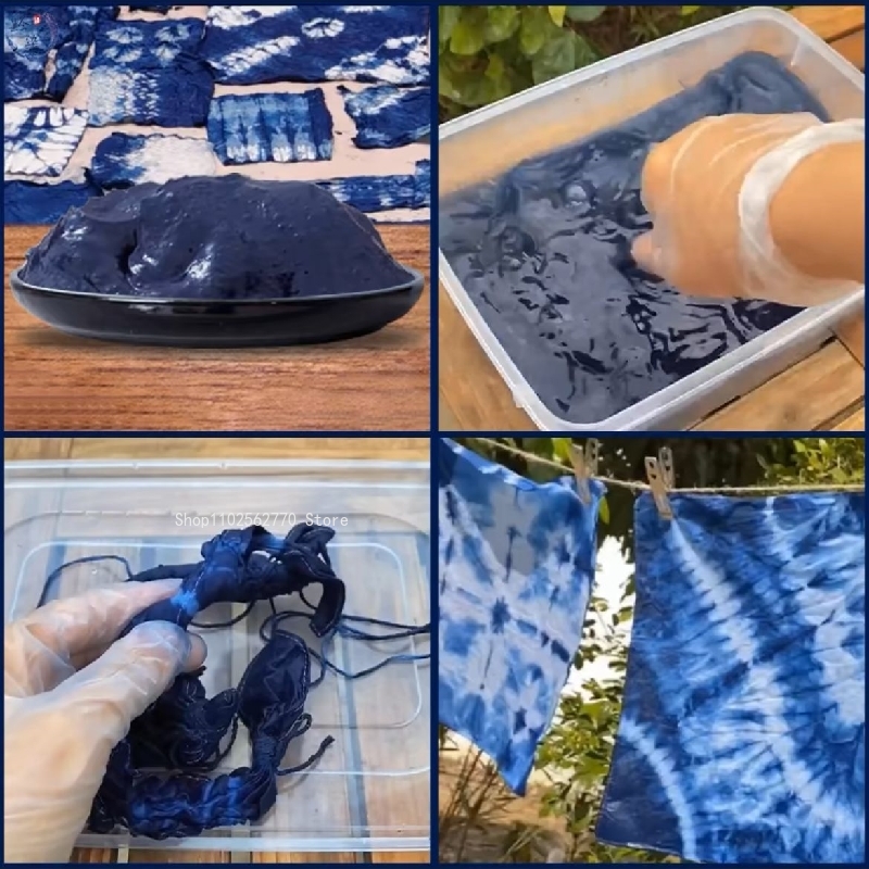 صبغة خضروات مصبوغة يدويًا للأط - مراجعة Indigo Dye Kit وسعره