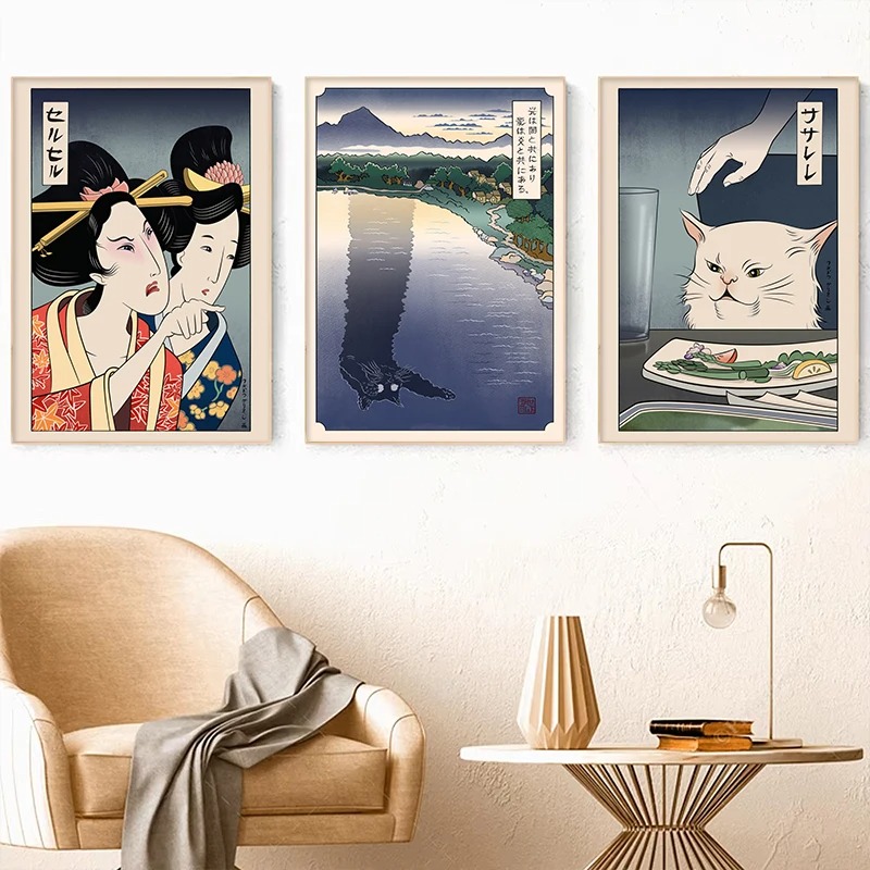 اليابانية Ukiyoe نمط المشارك ط - مراجعة Japanese Women Lifestyle وسعره